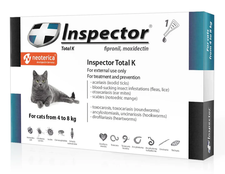 Neoterica GmbH Inspector Spot On Cats 4-8 kg