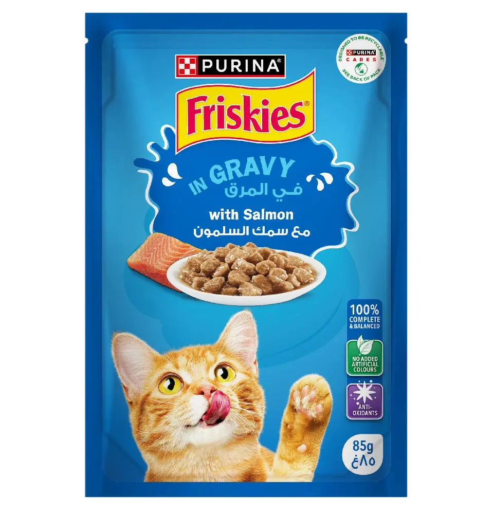 PURINA Friskies 5 Promises Cat Salmon 85 gm