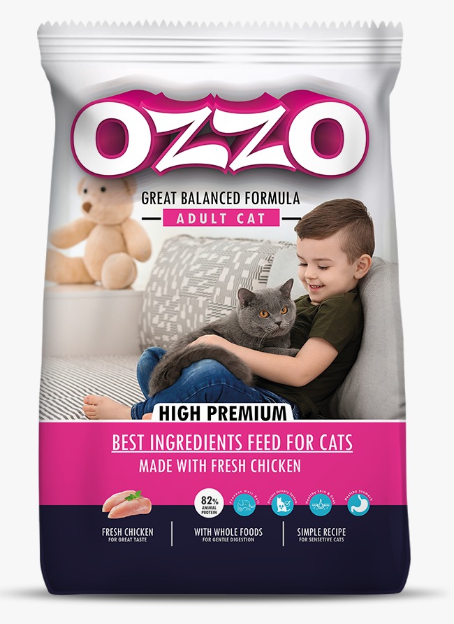 OZZO | ADULT CAT - Fresh Chicken Dry Food | 10 kg 