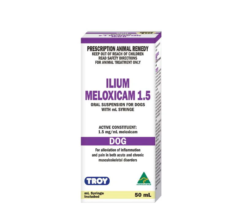 TROY Ilium Meloxicam Suspension 1.5 For Dog 50 ml 
