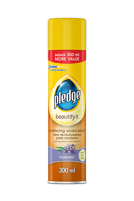 SC Johnson | Pledge | beautify it | lavender furniture polish | 300 ml 