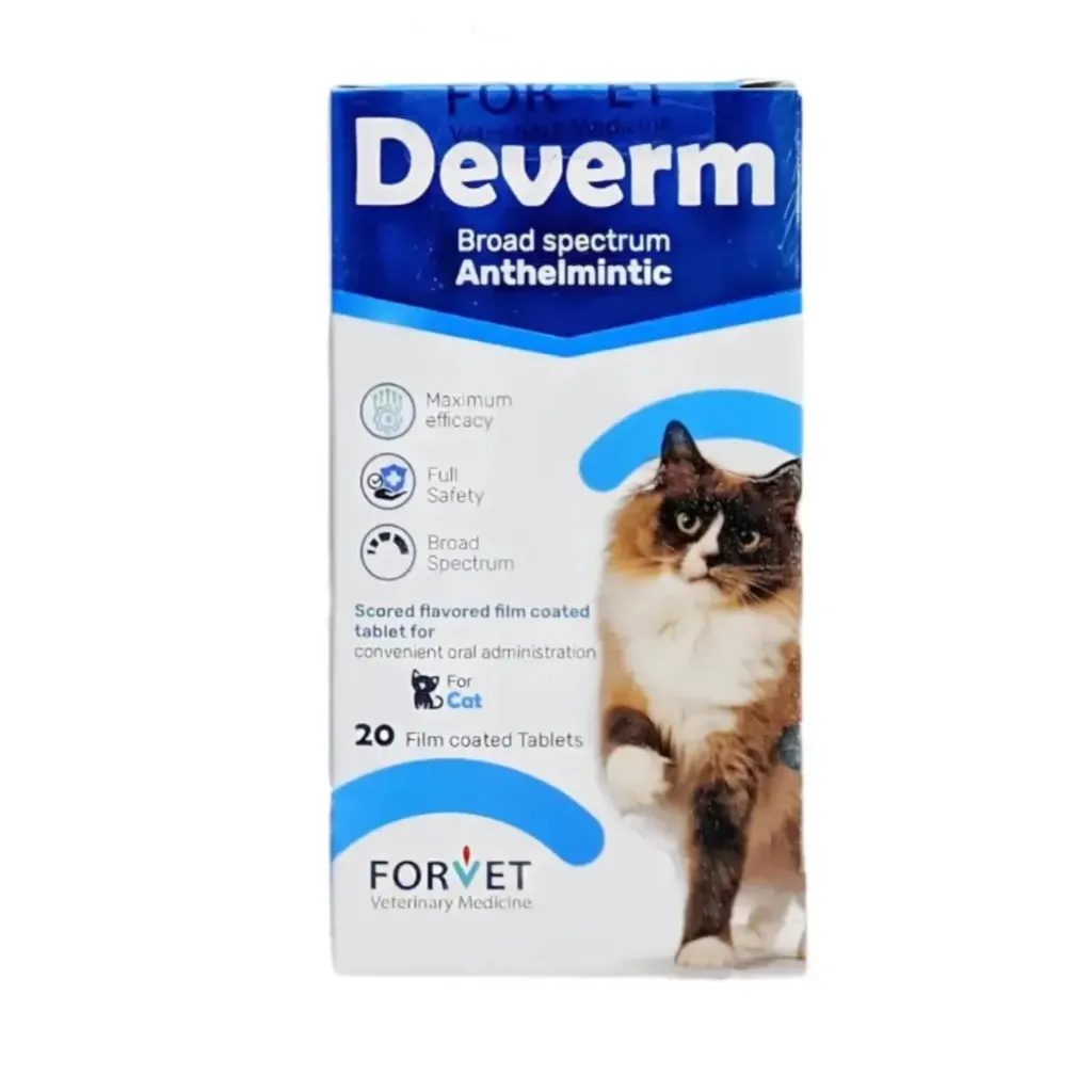 Forvet | Deverm For Cat | 10 tablets