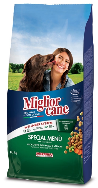 MORANDO Miglior Cane Special Menu Meat, Rice & Vegetable 10 kg