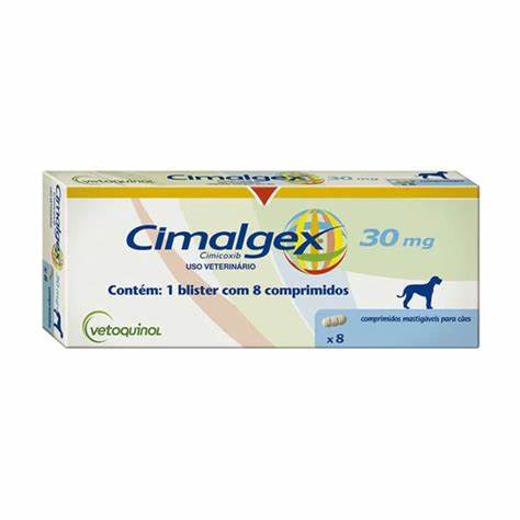 VETOQUINOL Cimalgex 30 mg 8 tabs