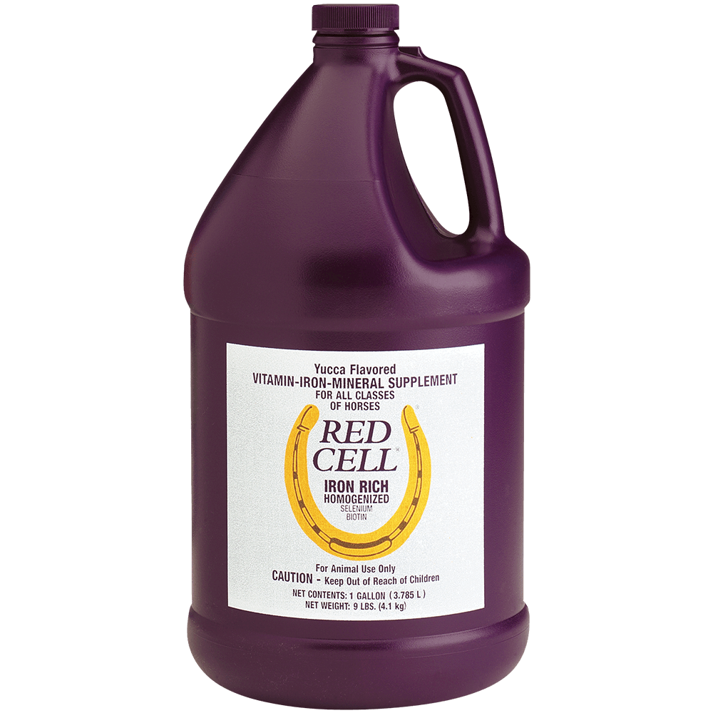 HORSE HEALTH PROD. | RED CELL VITAMIN-IRON-MINERAL SUPPLEMENT | 3.785 L