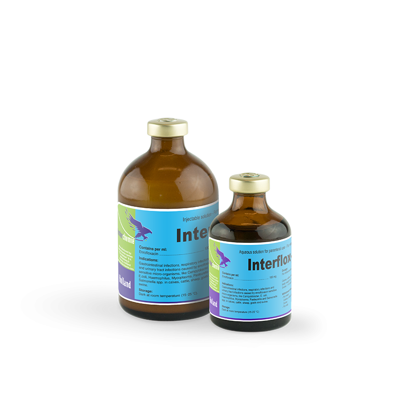 INTERCHEMIE | INTERFLOX-100 INJECTABLE SOLUTION | 100 ml