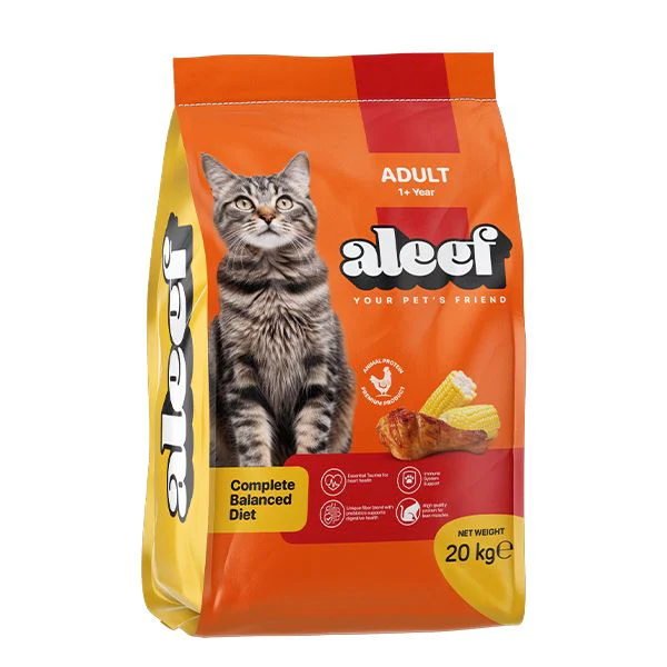 Aleef | Dry Food For Adult Cats | 20 Kg