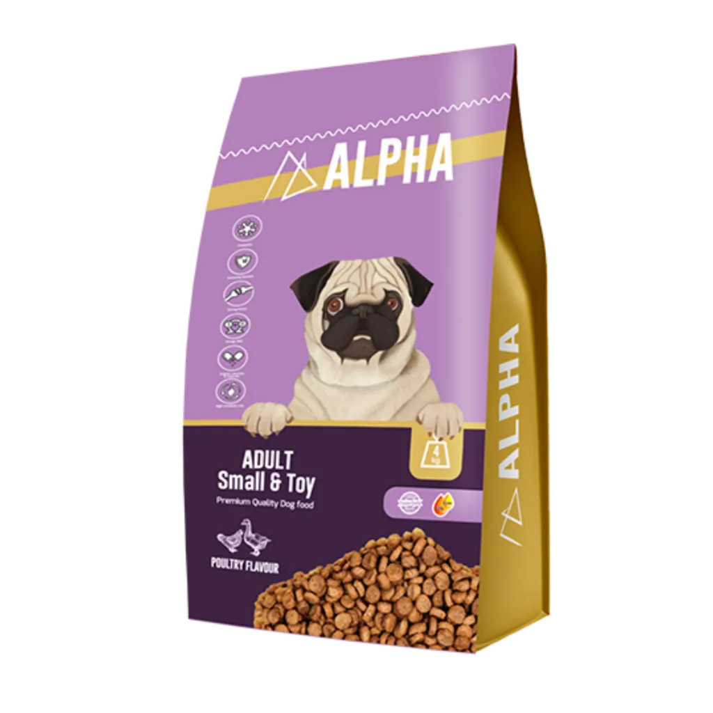 ABA PET FOOD Alpha Adult Small & Toy Dog 4 KG