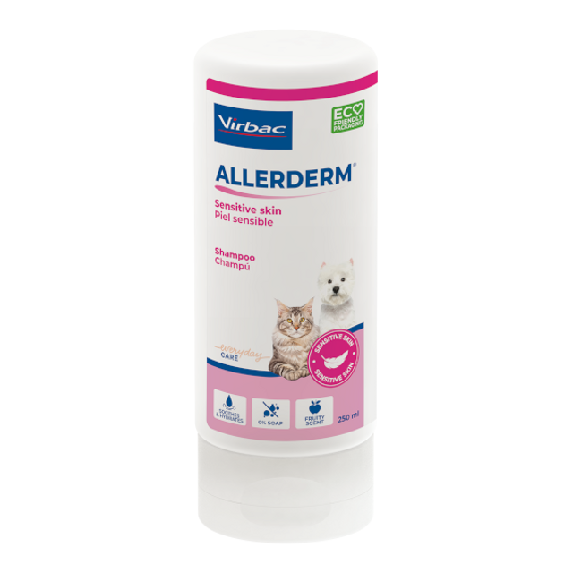 VIRBAC Allerderm Sensitive Skin Shampoo 250 ml 