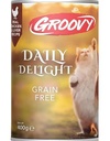GROOVY Feline Daily Delight Chicken & Liver 400 gm 