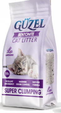 GUZEL | LAVANDER CAT LITTER | 10 L