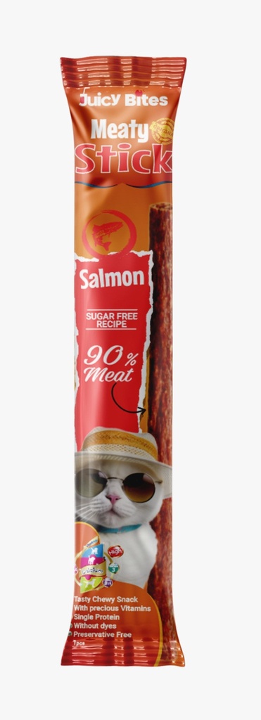 JUICY BITES Meaty Stick With Salmon Cat One Piece
