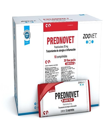 ZOOVET Prednovet 20 MG 10 tab Allergy and Inflammation
