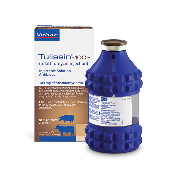 VIRBAC | TULISSIN 100 INJECTION | 100 ml 