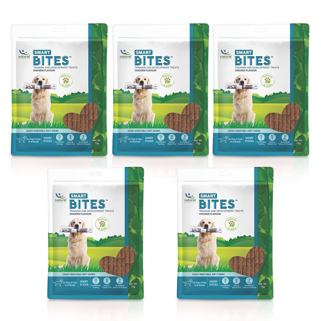 Natural Remedies | Smart Bites,Training & Development Treats | 75 gm
