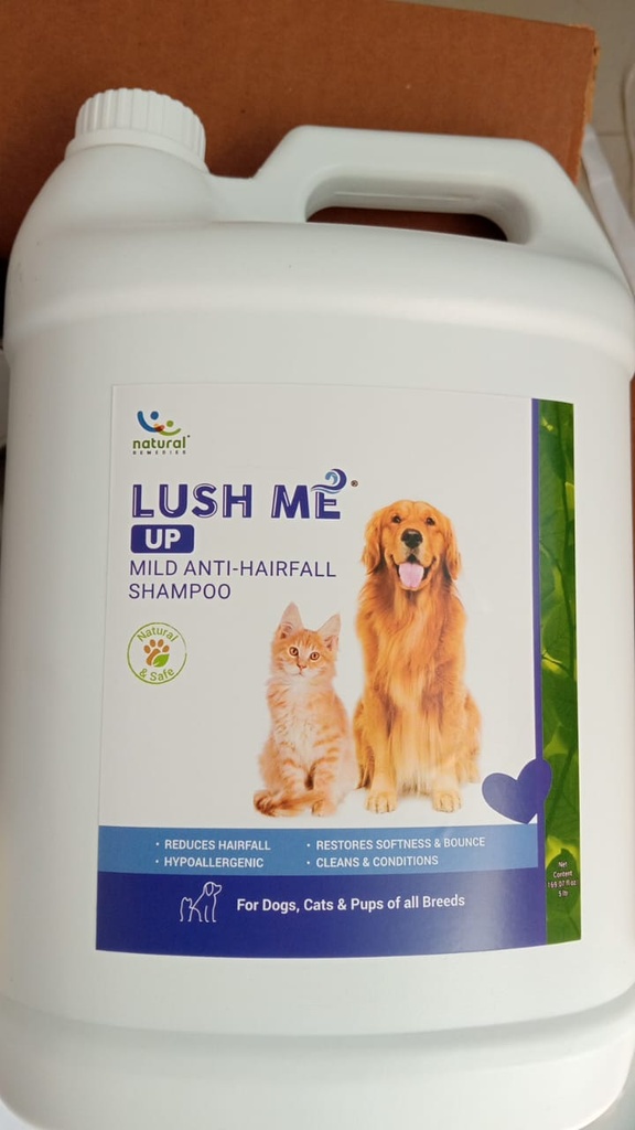 Natural Remedies Lush Me Up Anti Hairfall Shampoo 5 L