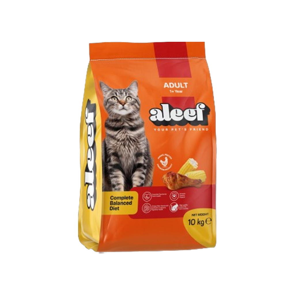 Aleef | Dry Food For Adult Cats | 10 Kg