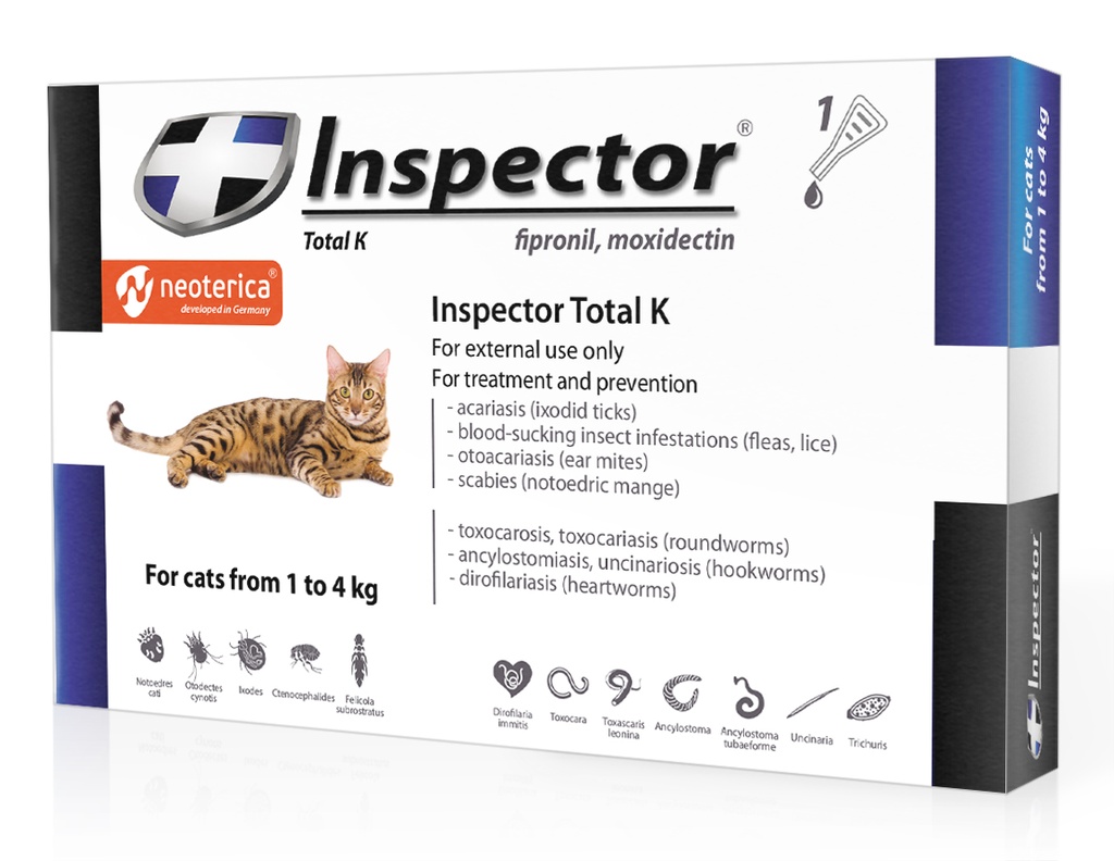 Neoterica GmbH Inspector Spot On Cats 1-4 kg
