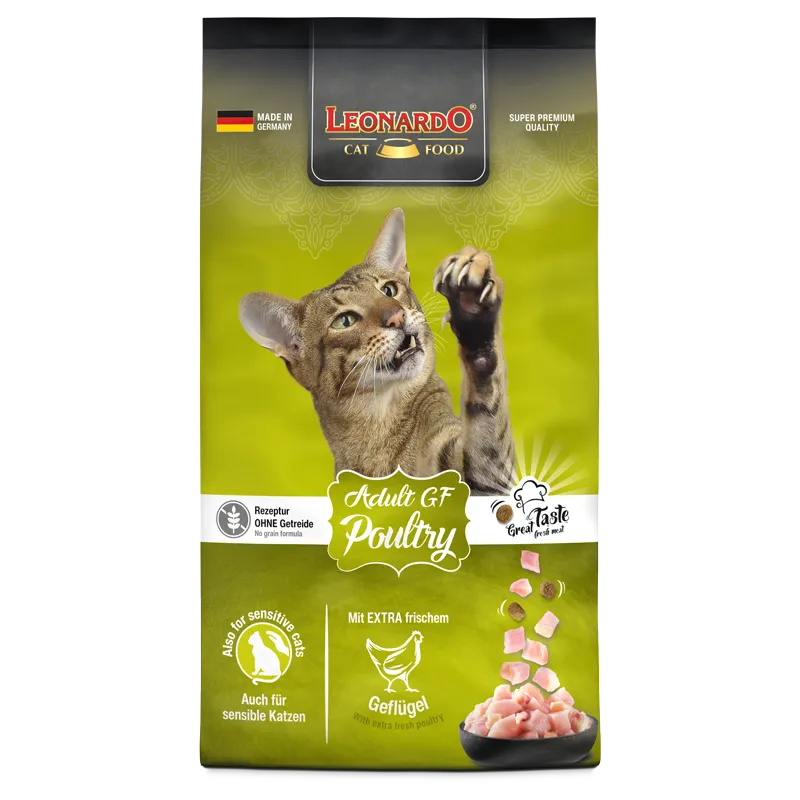 LEONARDO Poultry Grain Free Cat Dry Food 300 gm