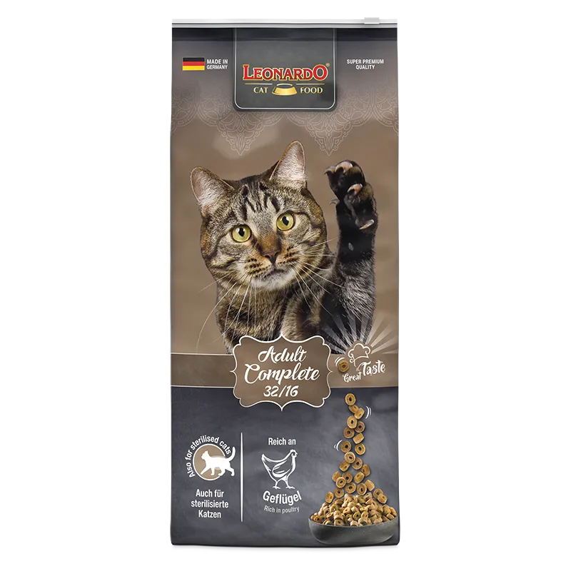 LEONARDO Complete Dry Cat Food 15 kg