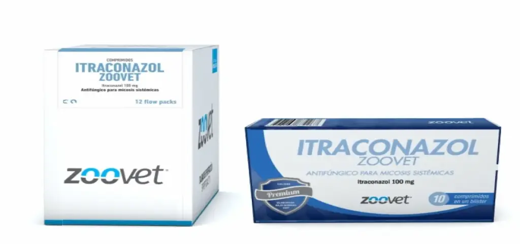 ZOOVET Itraconazole 100 mg 10 Tablet