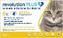 ZOETIS Revolution Plus Yellow 2.8-5.5 lbs 1.25- 2.5 kg 0.25ml 3 pipettes