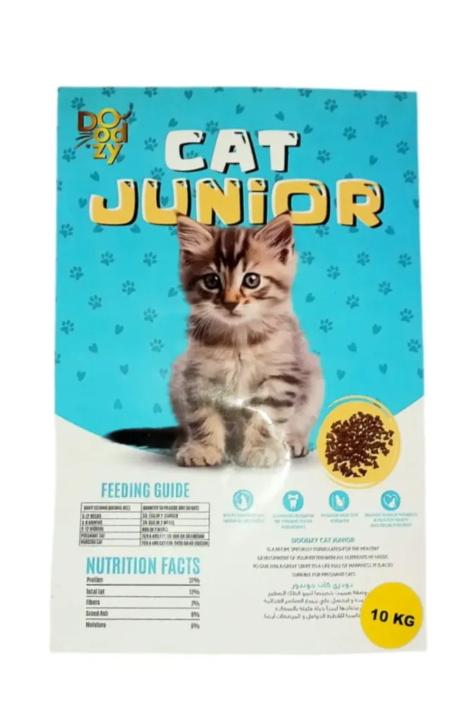 DOODZY Cat Food Junior 10 kg