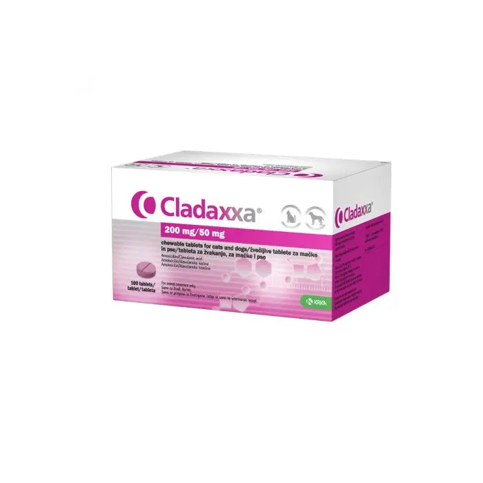 KRKA | CLADAXXA 200 mg / 50 mg For Dog & Cat | 10 Tab