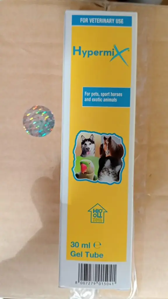 Hypermix Tubo Gel For Pets, Sport Horse, Exotic 30 ml