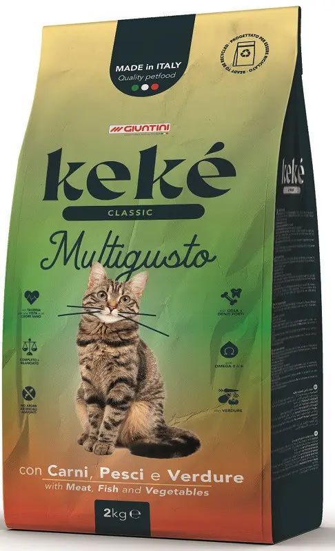 Keke Classic Multigusto Dry Food 2 kg       
