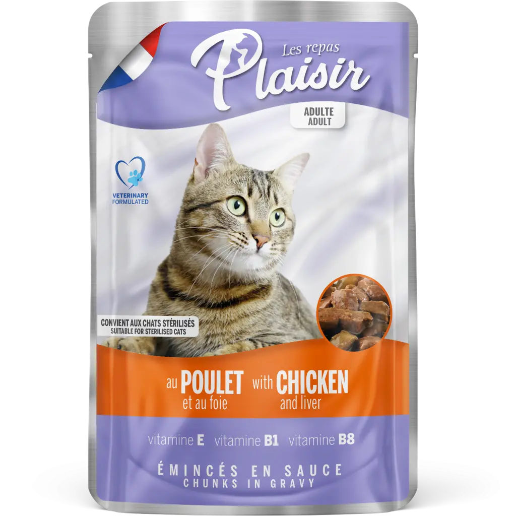 Plaisir | Adult Cat Food - Chicken | 85 Gm