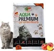 Aqua Premium Cat Litter Pellets Peach 15 KG