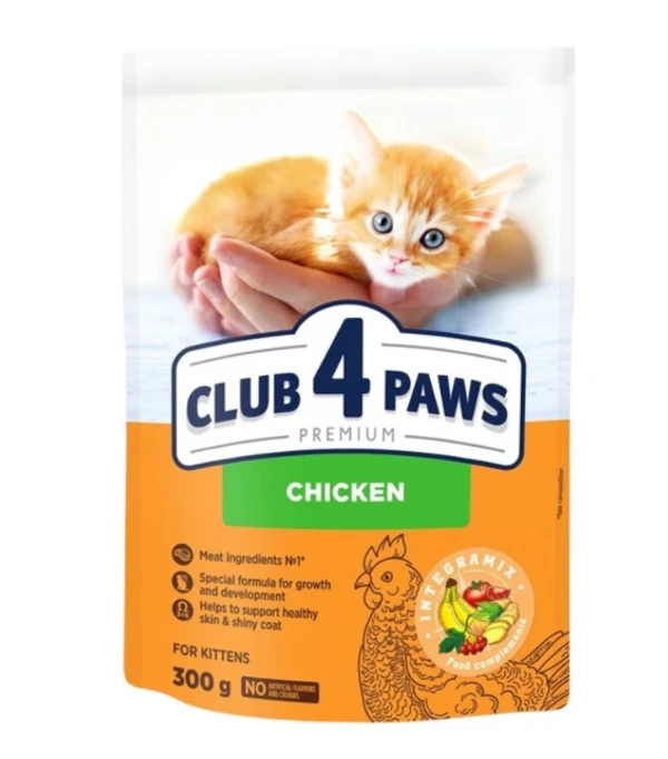 CLUB 4 PAWS Kitten Chicken 300 gm 