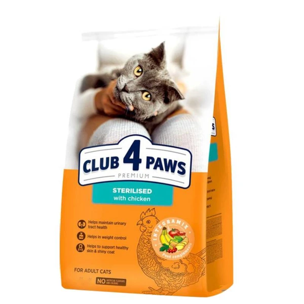 CLUB 4 PAWS Adult Sterilised 300 gm 