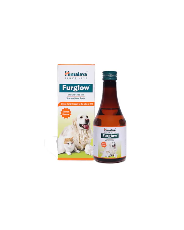 HIMALAYA Furglow Liquid For Dogs & Cats 200 ML