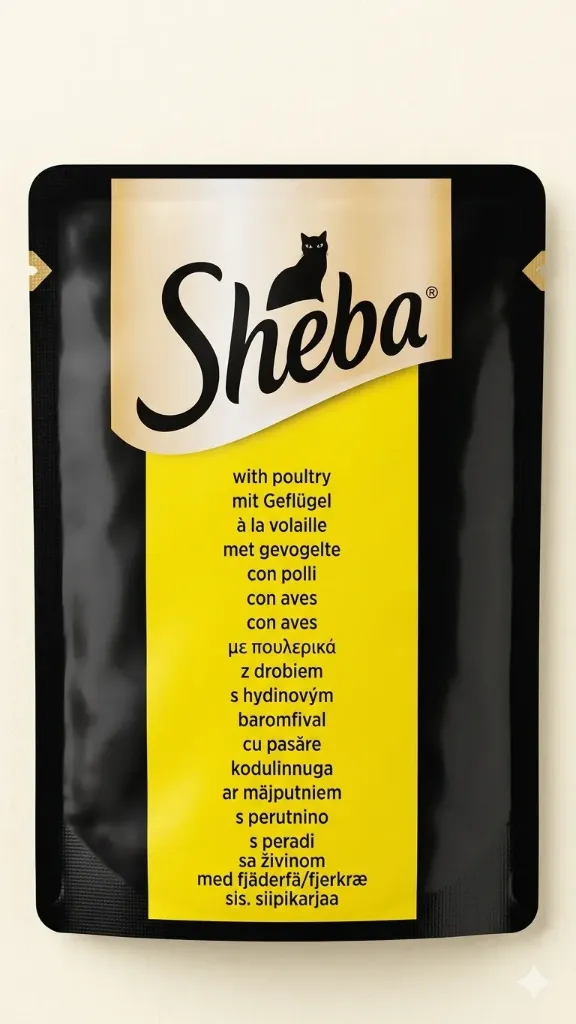 Sheba Complete Wet Food For Adult Cat With Poultry 85 g