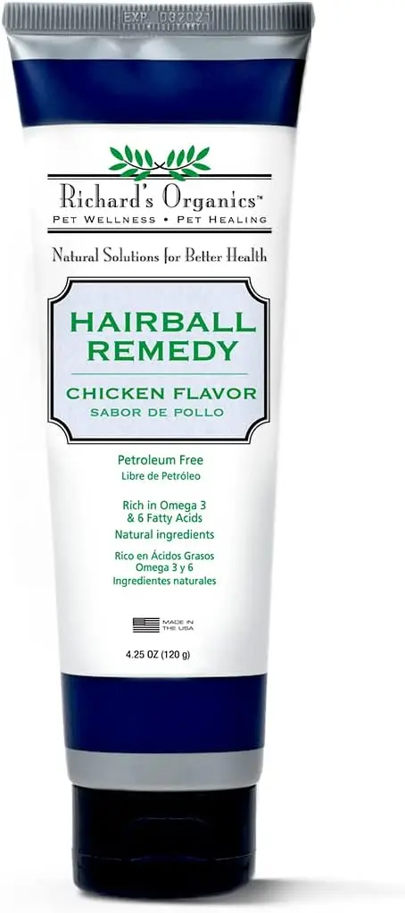 Synergy labs | Richard's Organic Hairball Remedy , Tuna Flavored Paste, 120g