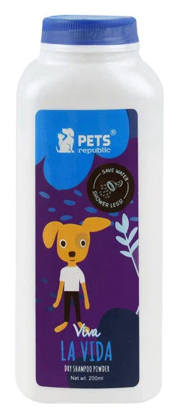 PETS REPUBLIC Dry Shampoo Powder Viva la vida 200gm