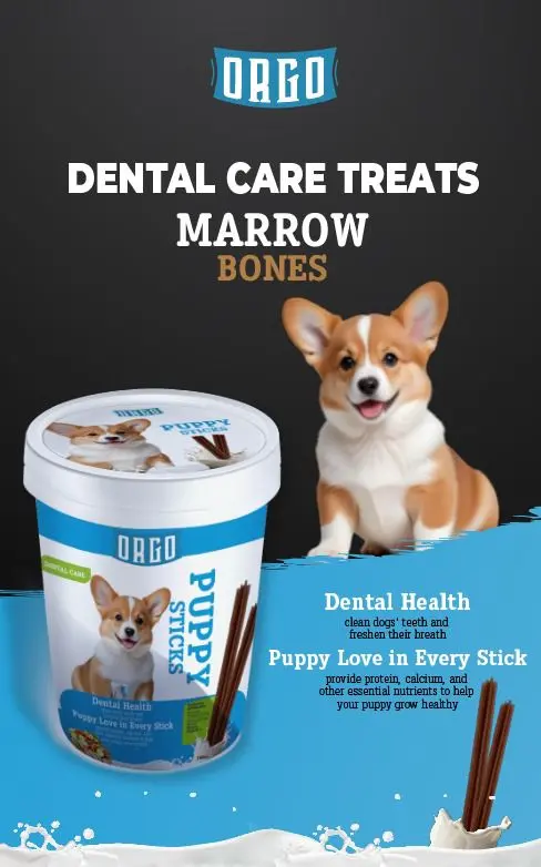 ORGO Dental Care Treats Puppy Sticks 350gm