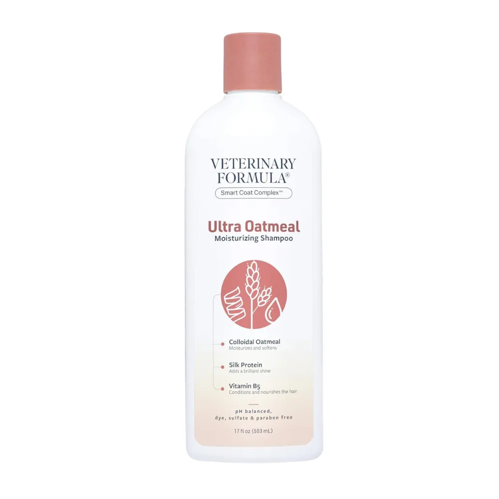 Synergy Labs Veterinary Formula Solutions Ultra Oatmeal Moisturizing Shampoo 17oz - 503ml