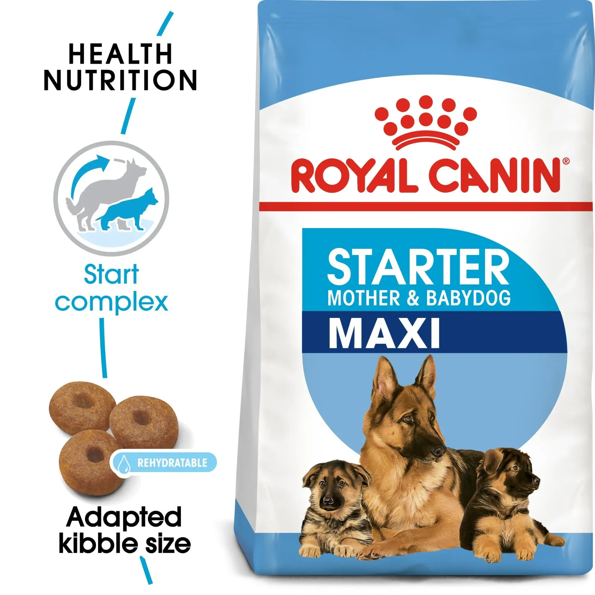 ROYAL CANIN Maxi Starter Mother & Baby Dog Dry Food 15kg