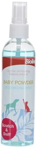 Bioline Baby Powder Deodorizing Spray 118ml