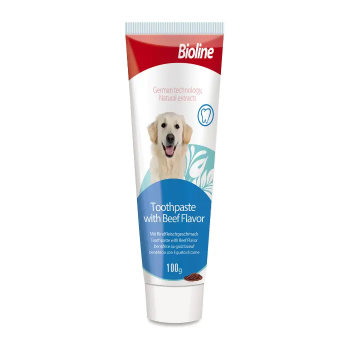Bioline Tooth Paste - Beef Flavor 100g