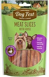 Dog Fest Slices With Goose For Small Breeds 55g