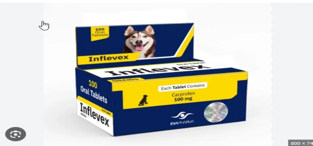 EVA Inflevex Carprofen 100 mg Oral Tablets 10 tablets