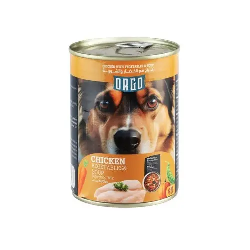 ORGO Gravy Wet Food for Dogs 400 gm Chicken & Vegetables
