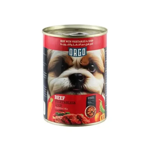 ORGO Gravy Wet Food for Dogs 400 gm Beef & Vegetables