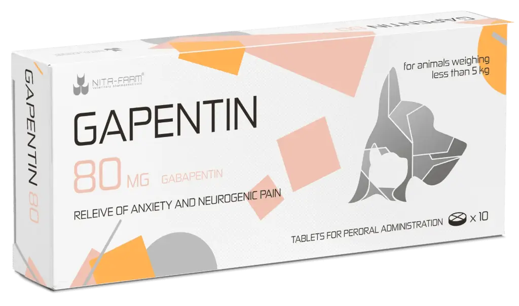 NITA FARM Gapentin 80mg 10 tablets