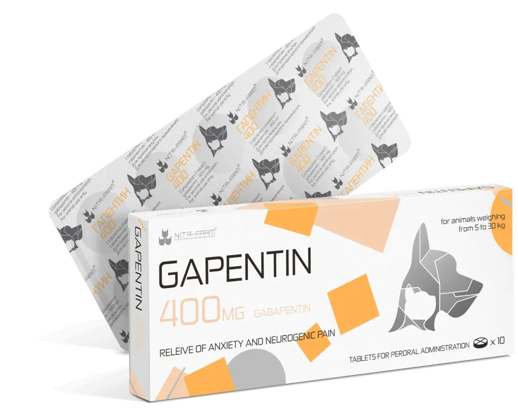NITA FARM Gapentin 400mg 10 tablets
