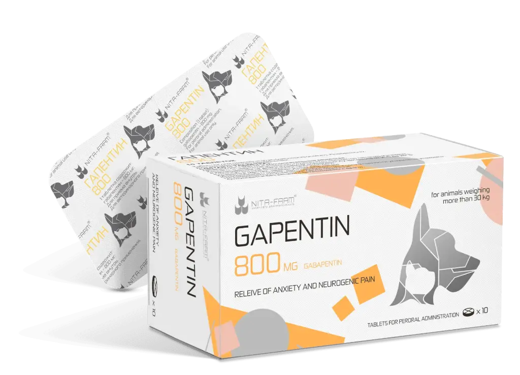NITA FARM Gapentin 800mg 10 tablets